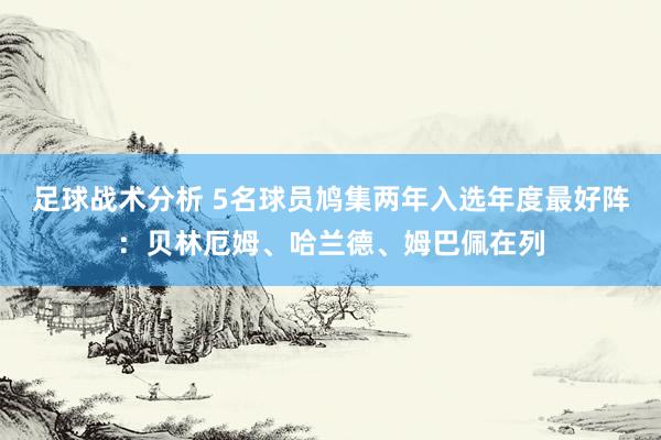 足球战术分析 5名球员鸠集两年入选年度最好阵：贝林厄姆、哈兰德、姆巴佩在列